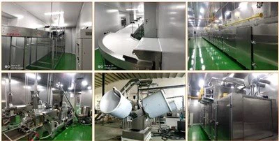 Linka na výrobu občerstvení