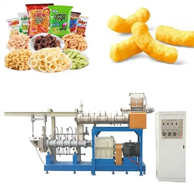 Stroj na výrobu pufovaných svačinek